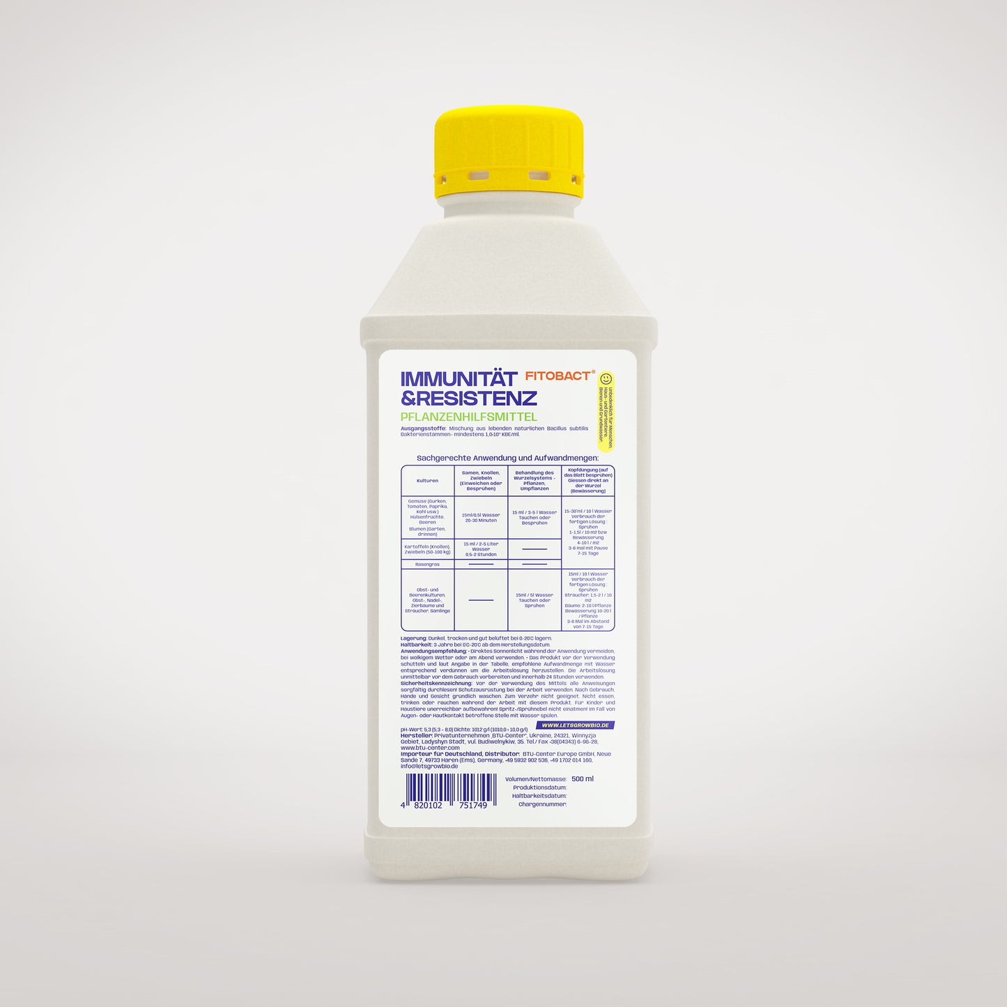 Удобрение Immunity&Resistance Fitobact® 500ml