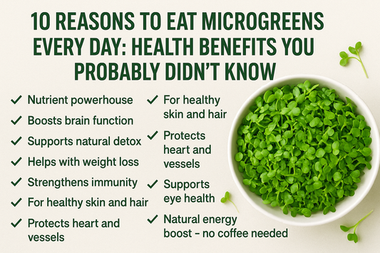 10 Reasons to Eat Microgreens Every Day: Health Benefits You Probably Didn’t Know