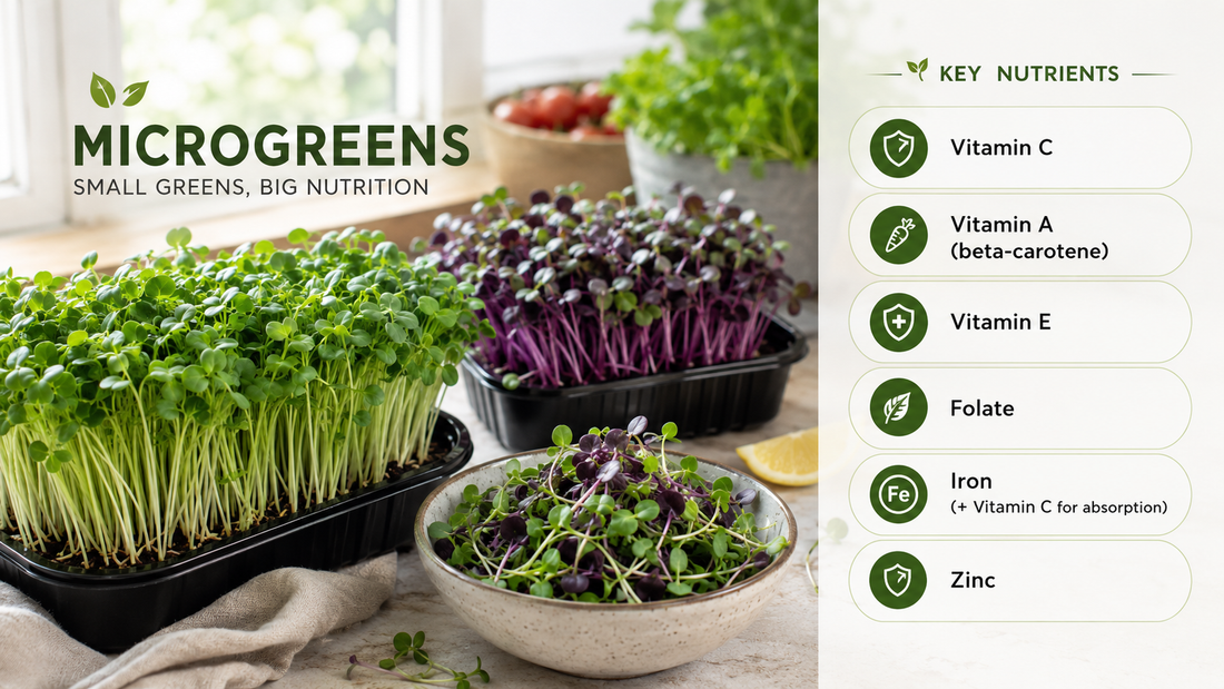 Microgreens and Your Immune System: What the Nutrients Actually Do