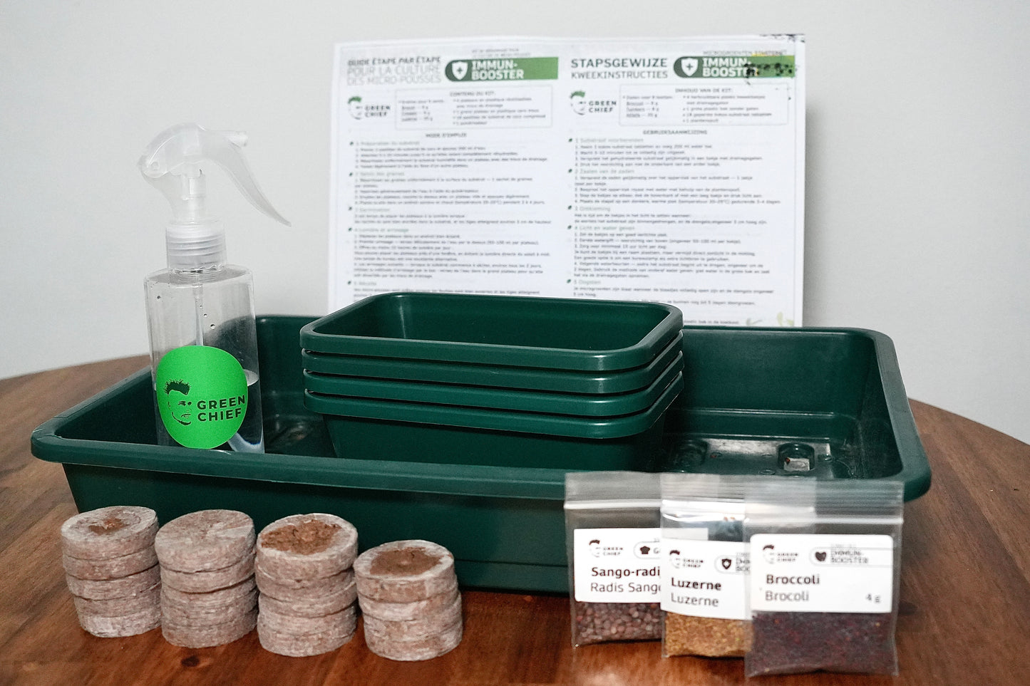 IMMUNE BOOSTER – Microgreens-Set für eine starke Immunabwehr