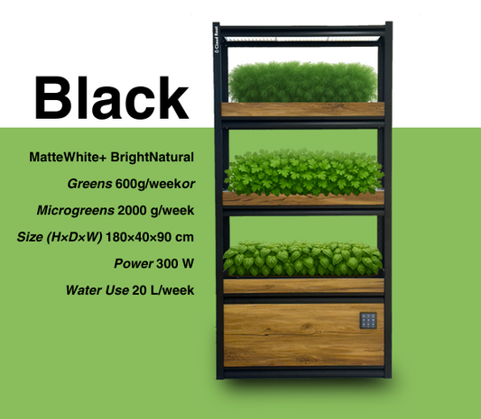 CloudRoot Fogponic Groeisysteem, Zwart