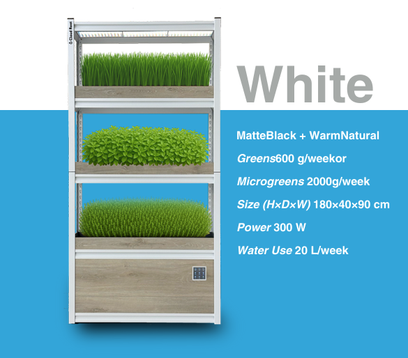 CloudRoot Fogponic Groeisysteem, Wit